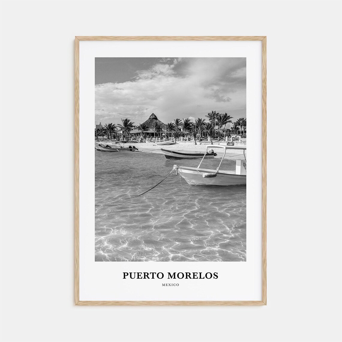 Puerto Morelos Wall Art Puerto Morelos Wall Decor Puerto Morelos Poster Puerto Morelos Home Decor Puerto Morelos Travel Gift Travel