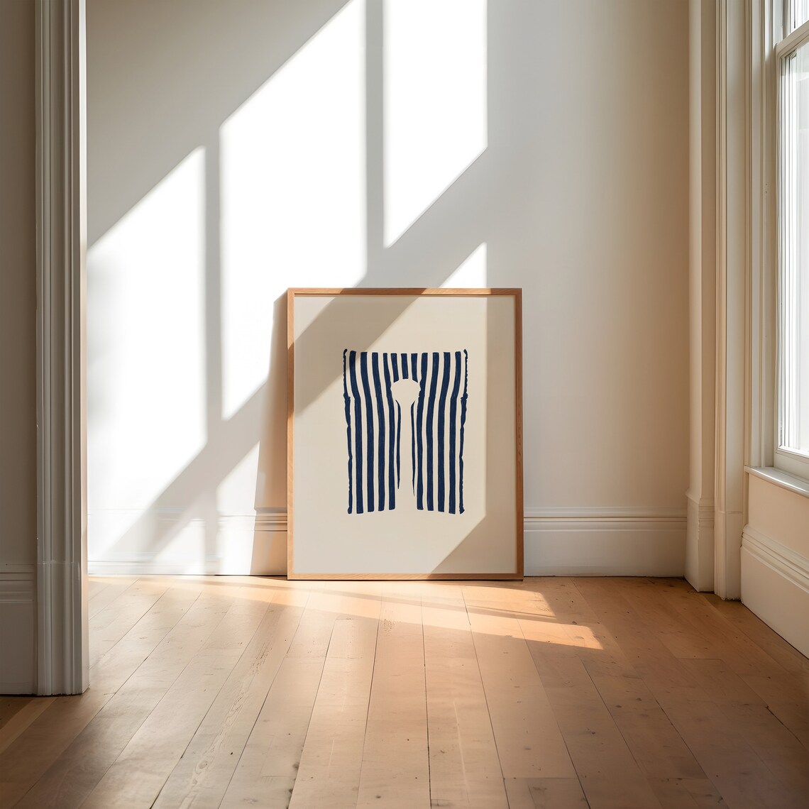 Life Vest Beachy Ocean Surf Poster, Nantucket
