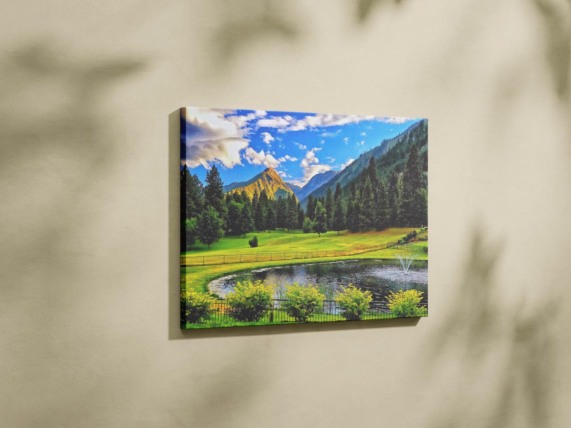 Nature Wall Art Mountain Landscape Artwork Nature Photography Print Scenic Wall Decor Beautiful Nature Scenery Office Wall Art