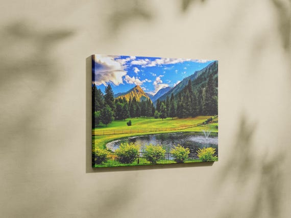 Nature Wall Art Mountain Landscape Artwork Nature Photography Print Scenic Wall Decor Beautiful Nature Scenery Office Wall Art