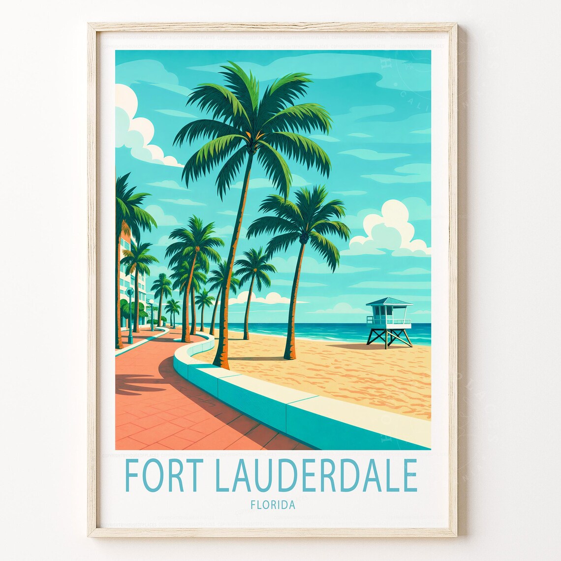 Fort Lauderdale Florida Wedding Gifts Art Print