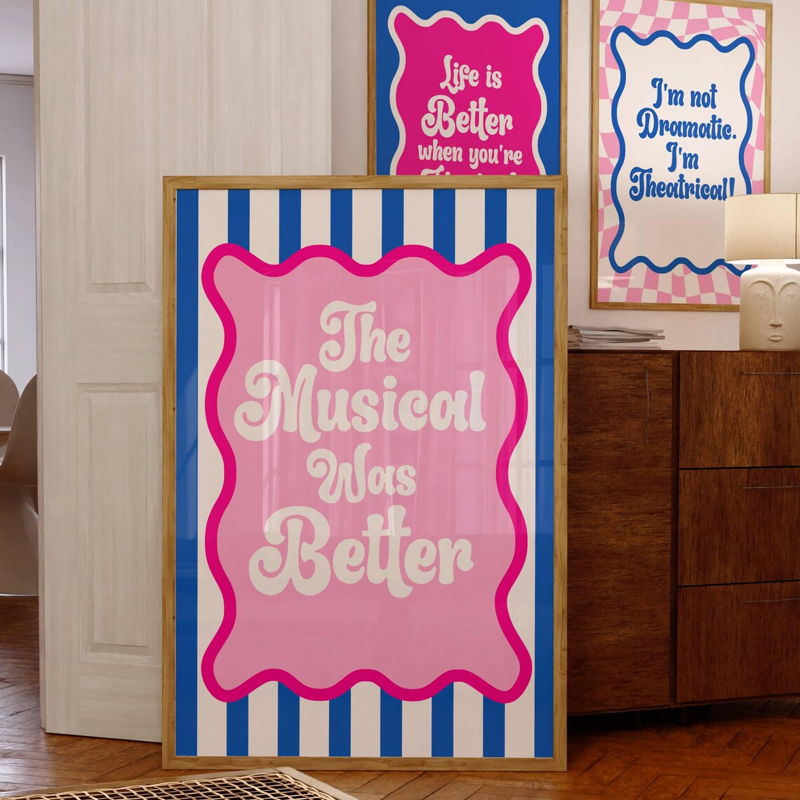 Musical Theatre Quote Set Of 3 Funny Drama Sayings Teen Gift Art Print