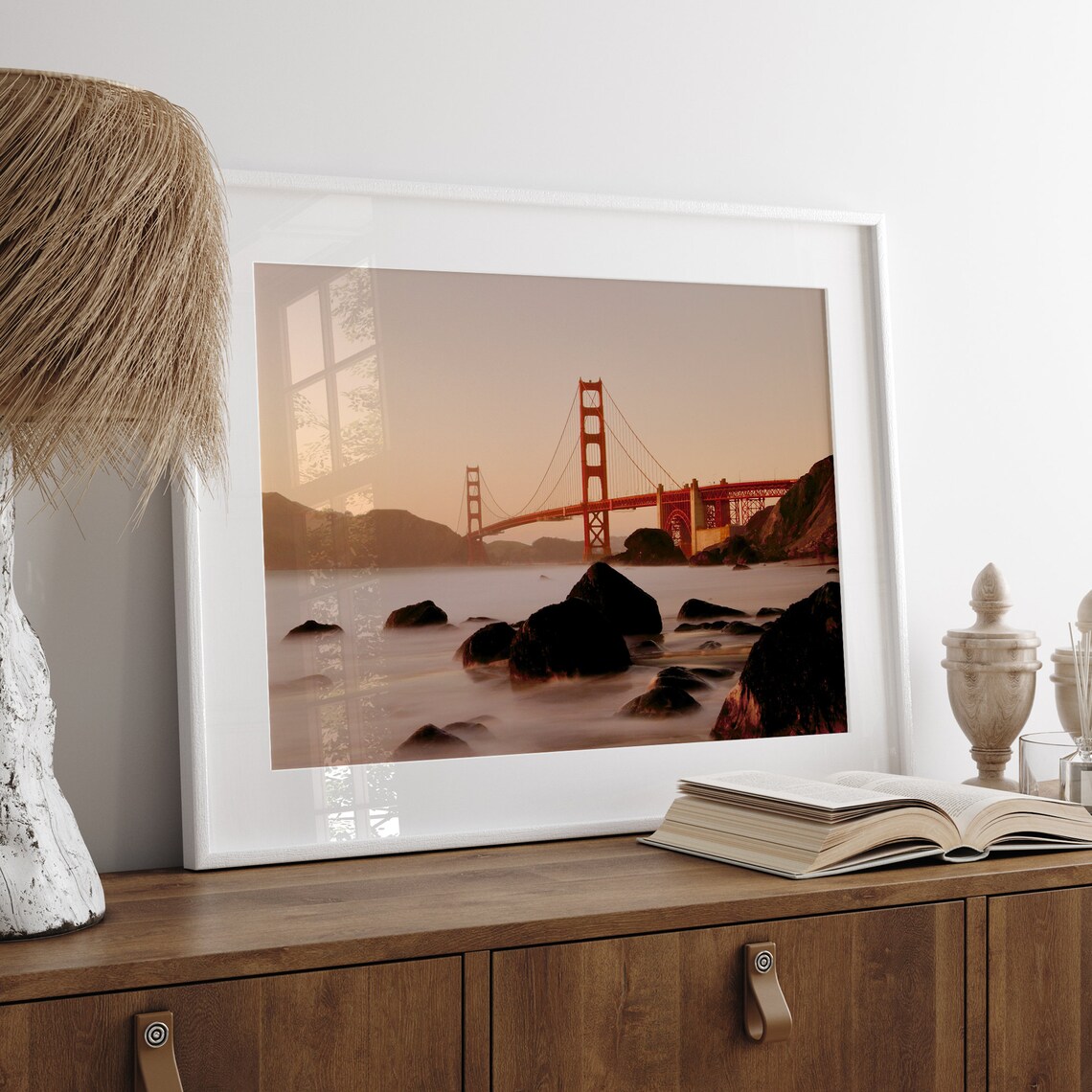 Golden Gate Bridge, San Francisco Travel Art Print - Image 2