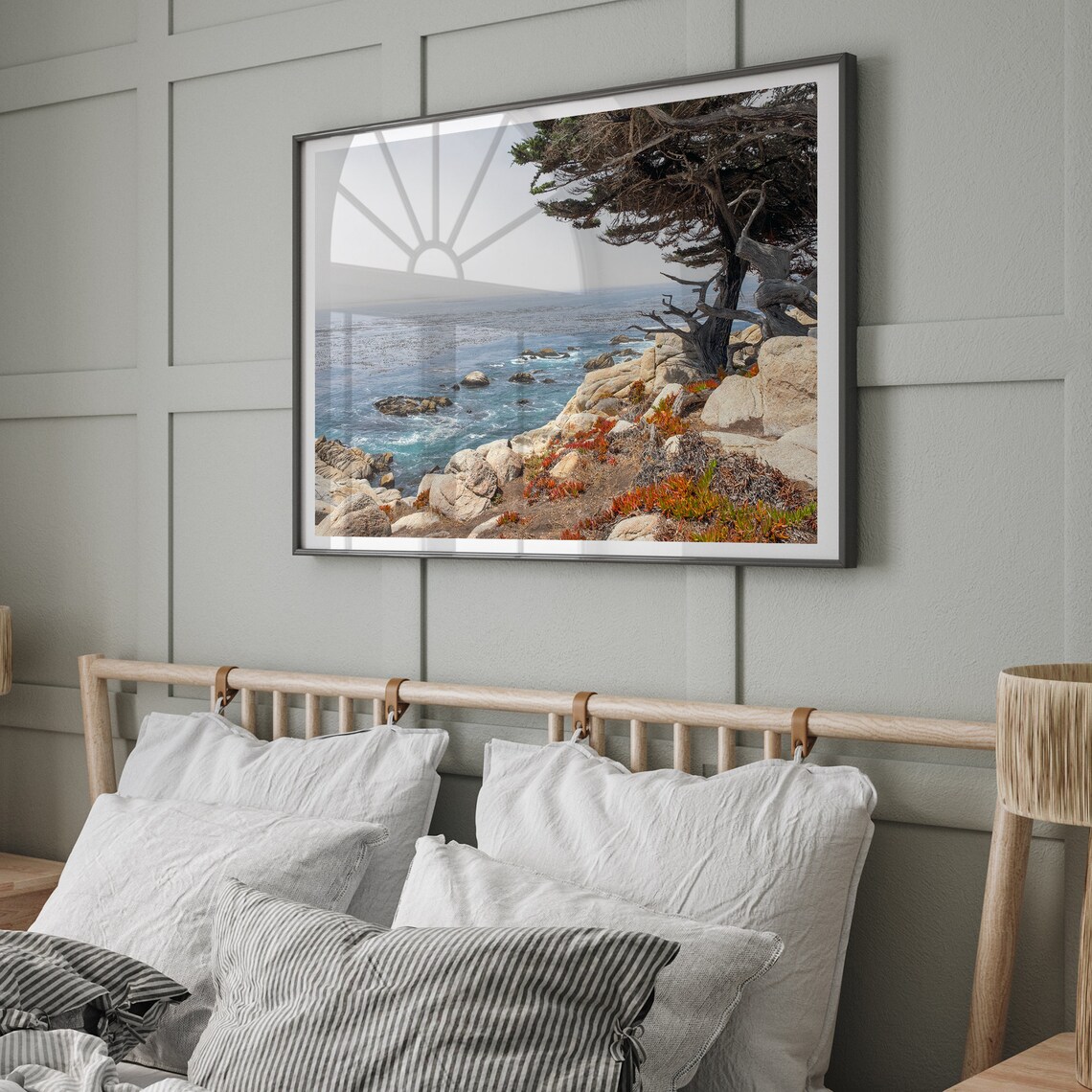 California Ocean Tree, Monterey Coastal Art Print - Image 5