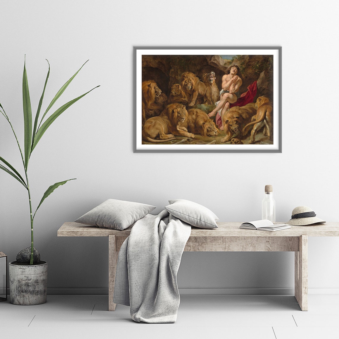 Peter Paul Rubens Daniel In The Lions Den 1615 Biblical Art Poster - Image 3