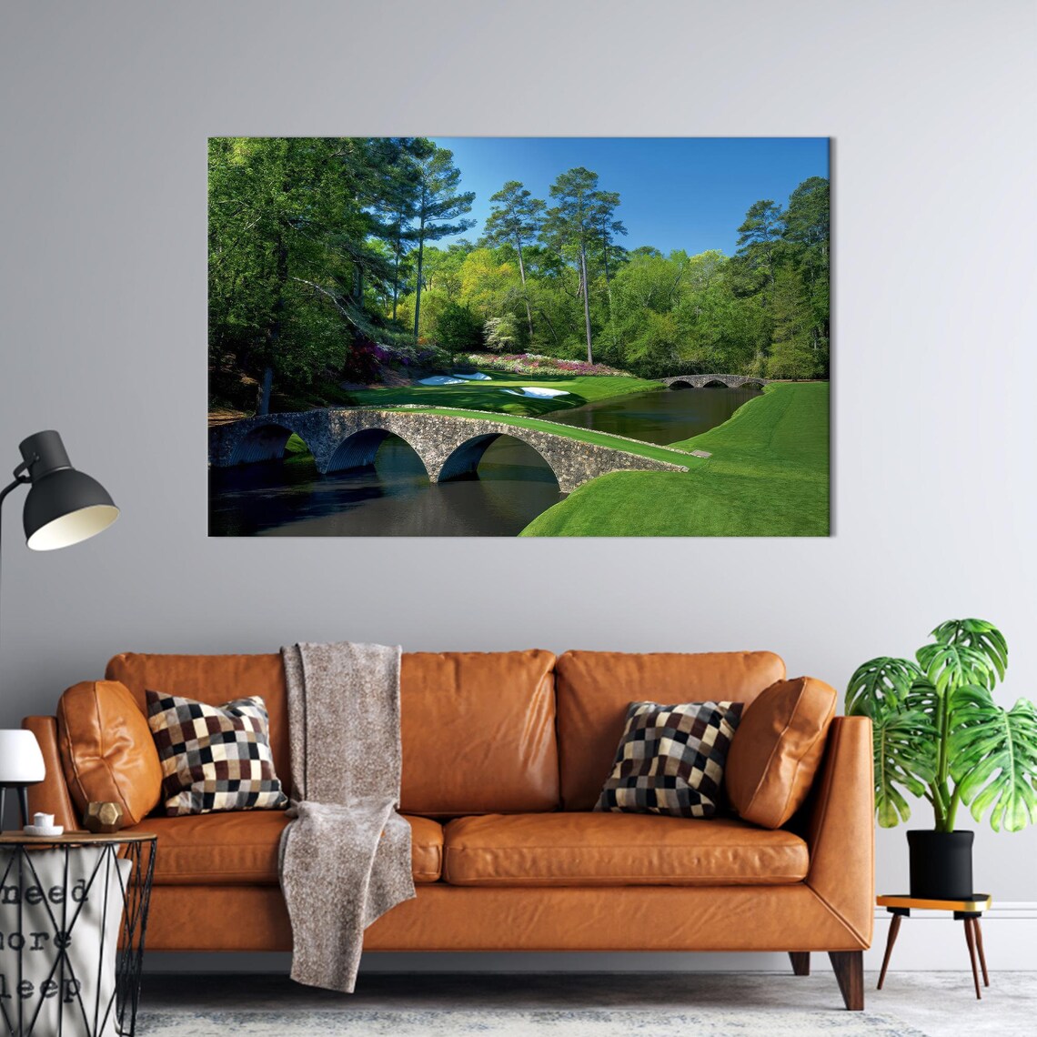 Augusta National Golf Course Landscape Art Print