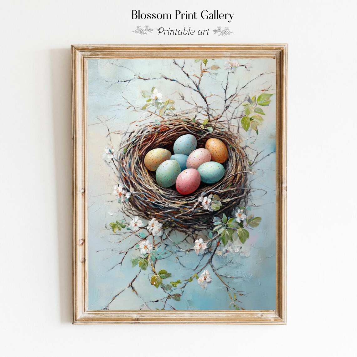 Easter Egg Painting, Spring Farmhouse Decor