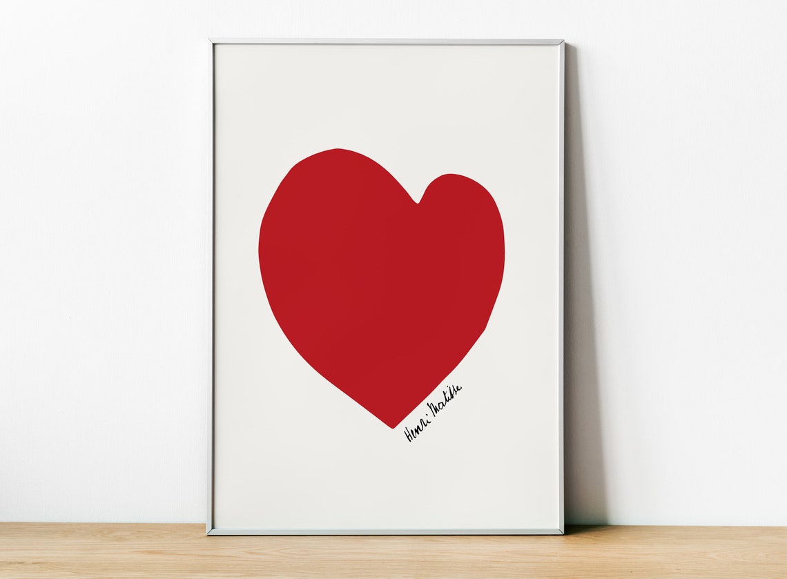 Henri Matisse The Heart, Mid-Century Modern Art