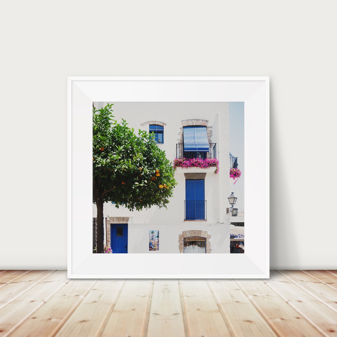Cadaques Spain Whitewashed Old Town Mediterranean Photo Print