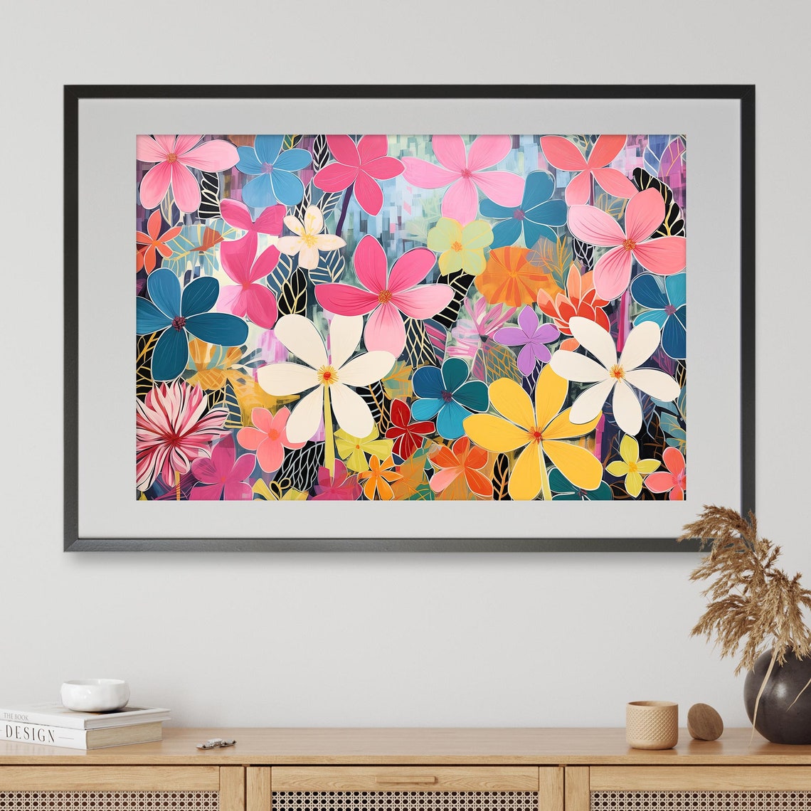 Frangipani Dreams, Tropical Floral Art Print