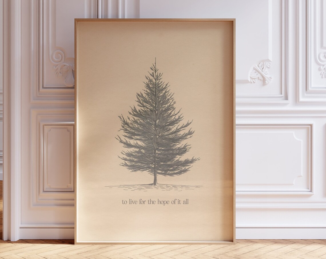 To Live For The Hope Of It All Music Art Print