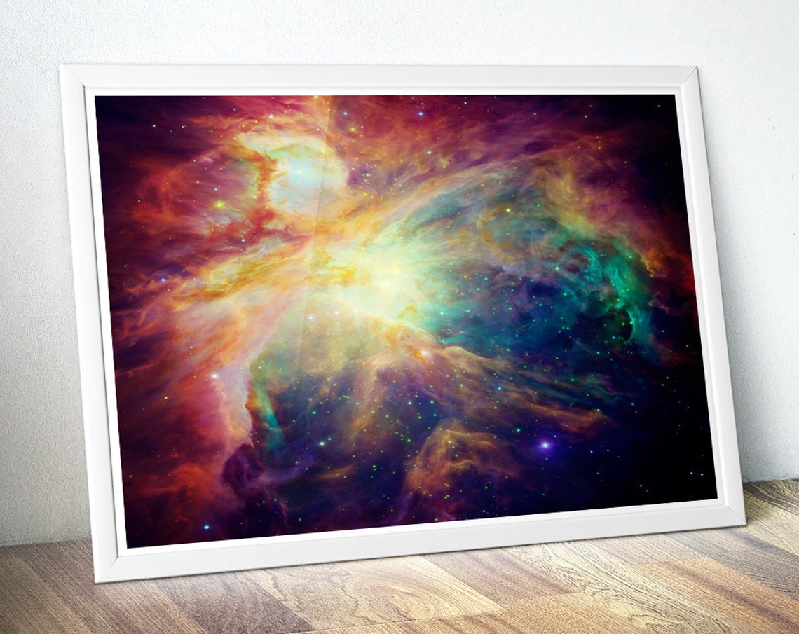 Hubble Telescope Orion Nebula Art Print - Image 4