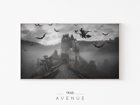Halloween Witch Castle Art For Tv