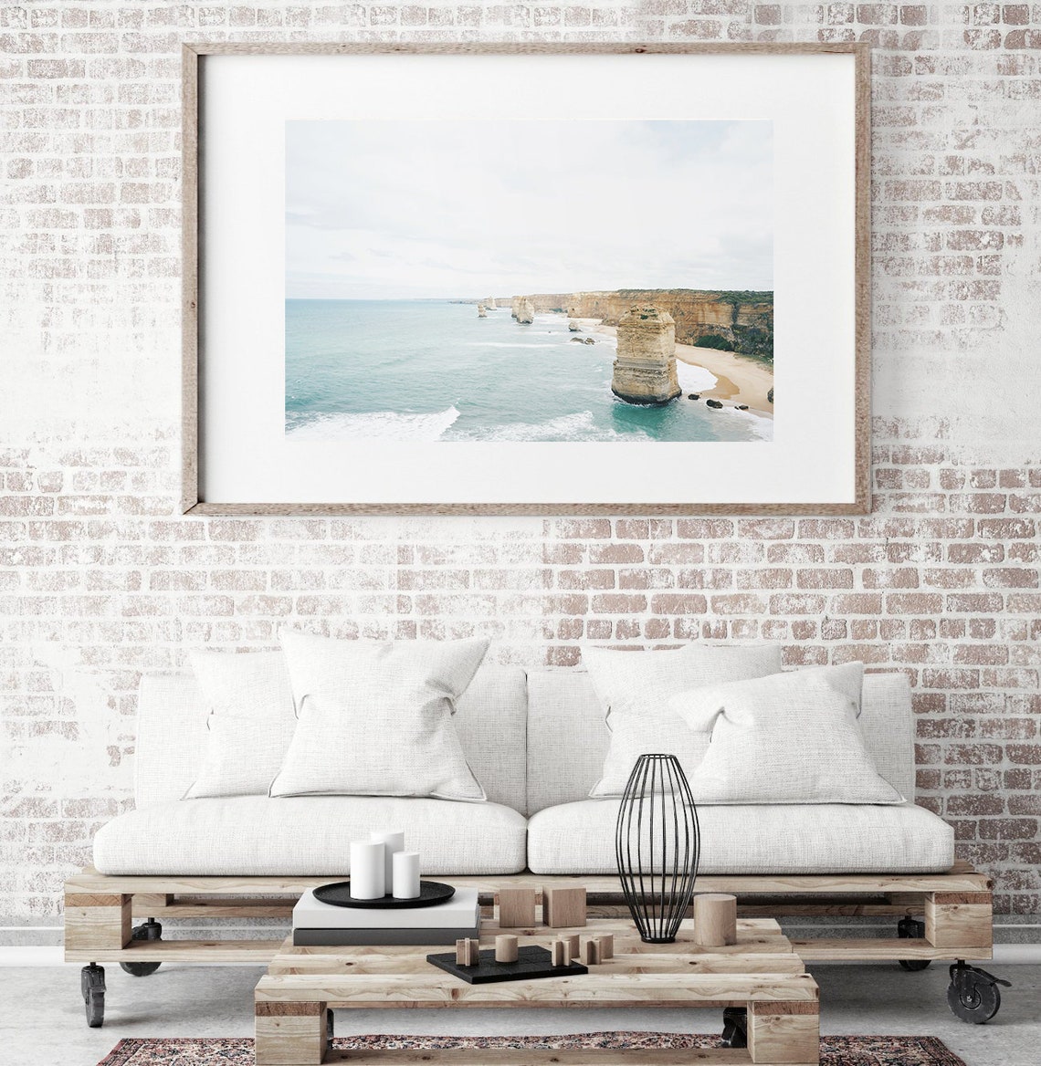 Twelve Apostles Limestone Stacks On Great Ocean Road Australia Poster - Image 2