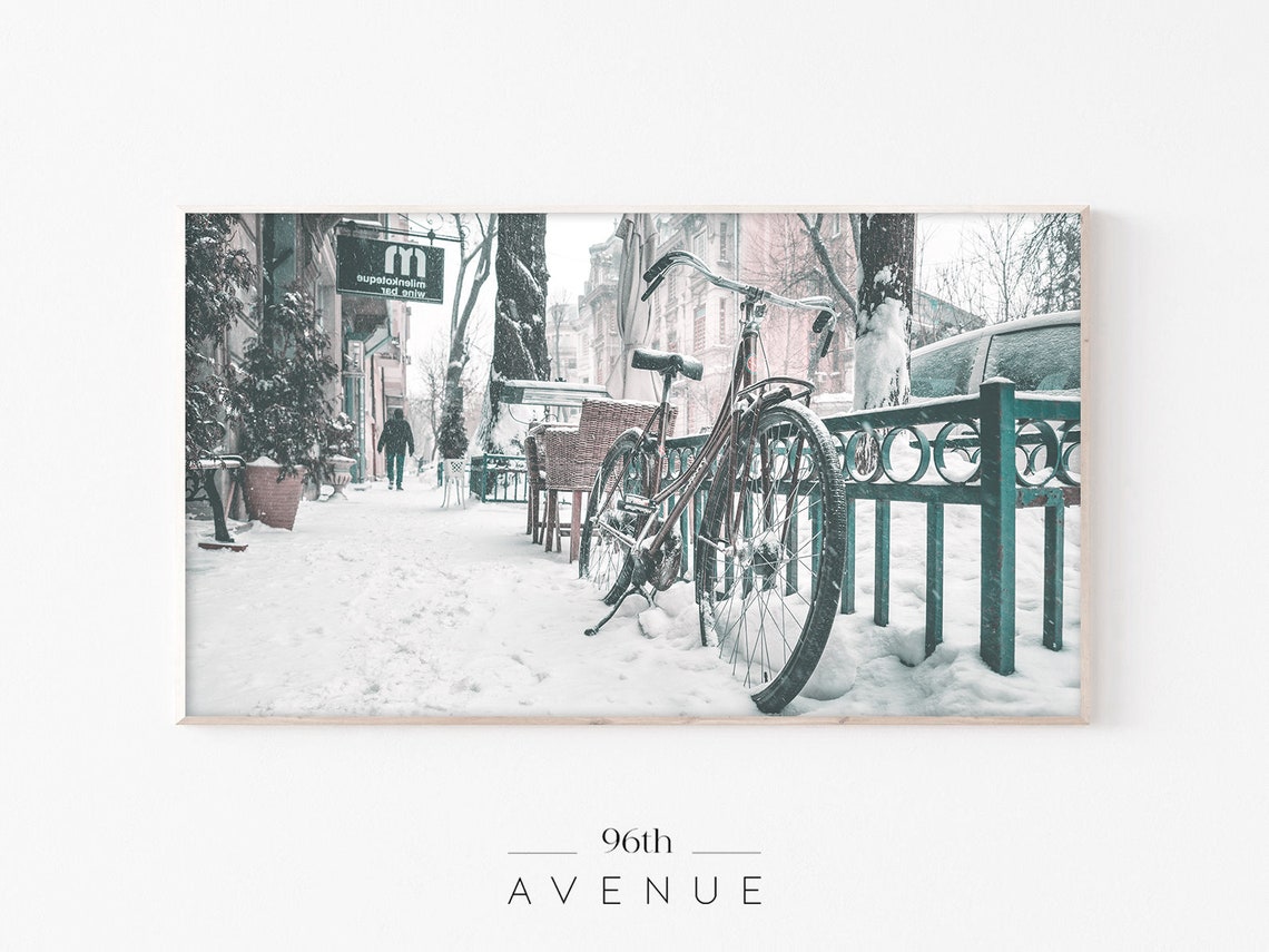 Vintage Bicycle Smart TV Art
