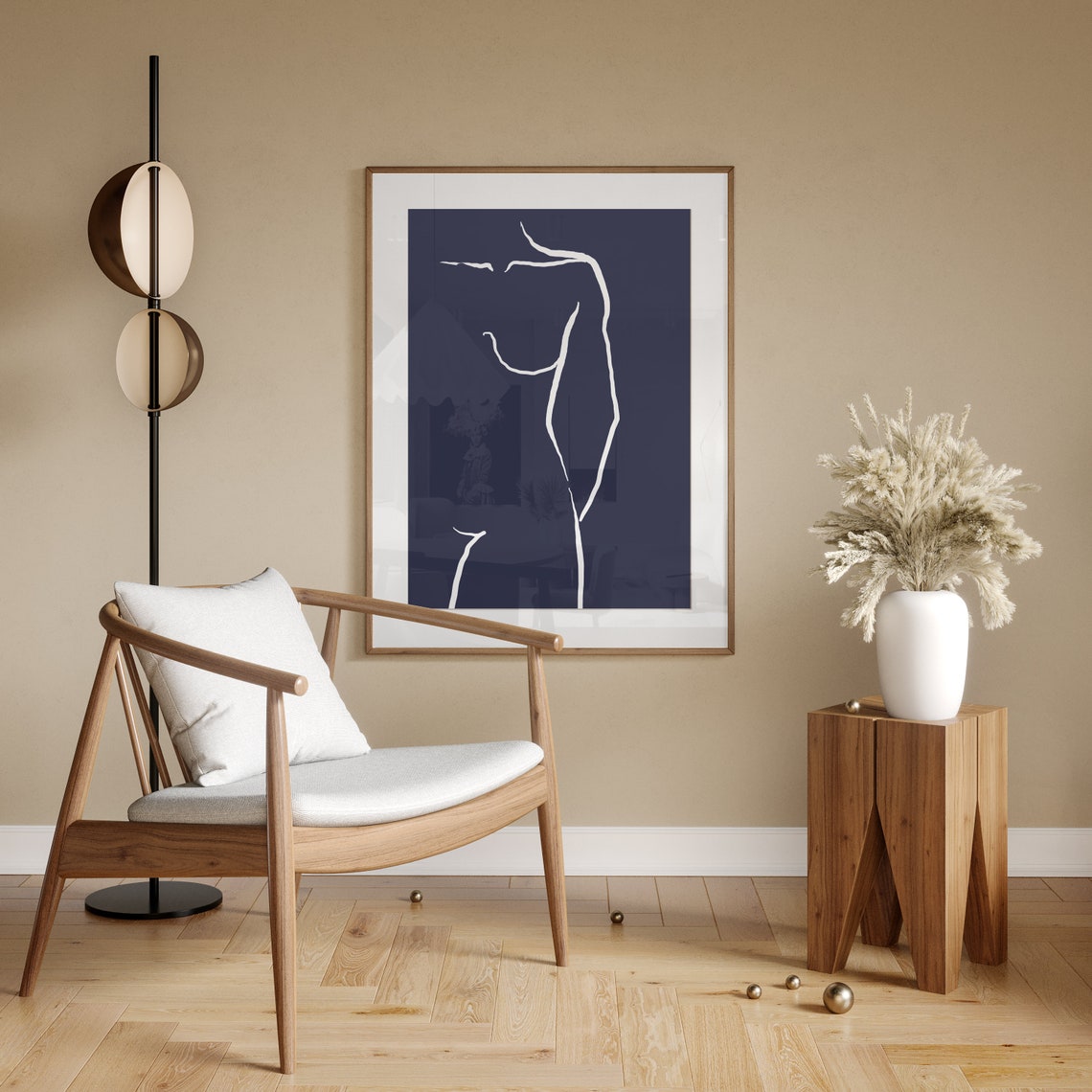 Woman Body Sketch Female Body Art Classic Art Print Girl Sketch Body Line Art Drawing Woman Wall Art Woman Body Art - Image 5