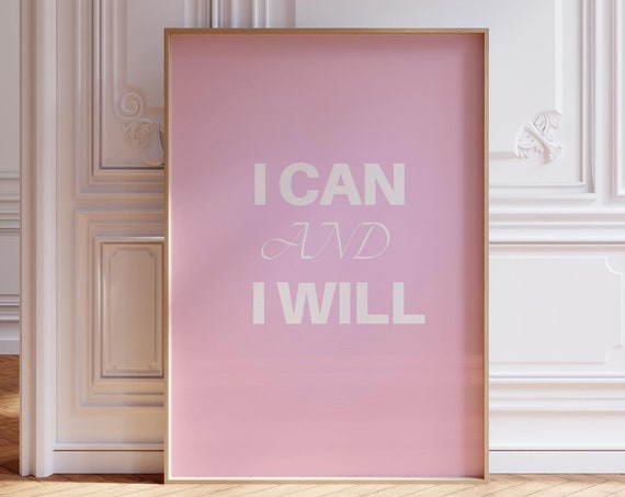Positive Aura Posteraura Energy Spiritual Gradient Wall Arty2k Aesthetic Room Decorpositive Quotesspiritual Zen Wall Artpink Aura Art
