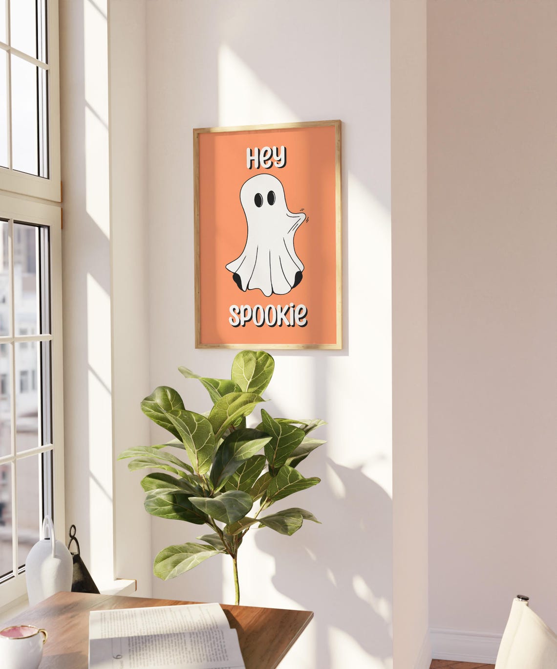 Hey Spookie Print Halloween Print Art Print Funny Cute Print Spooky Print Printable Wall Art Halloween Decor Spooky Decor - Image 5