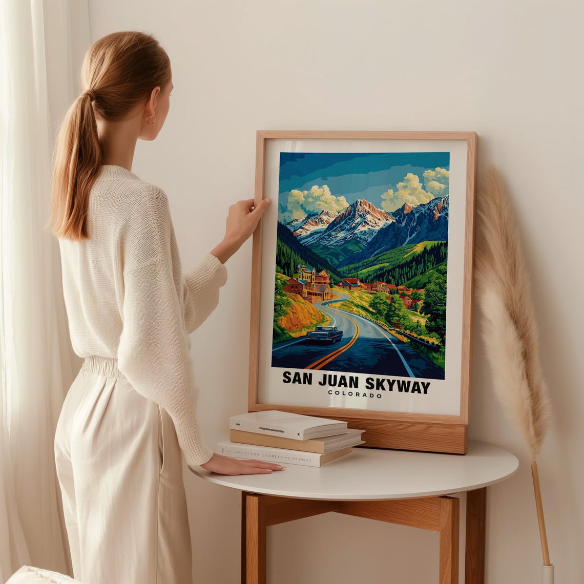 San Juan Skyway Print Colorado Poster San Juan Skyway Views San Juan Skyway Landmarks San Juan Skyway City Colorado Charm San Juan - Image 2