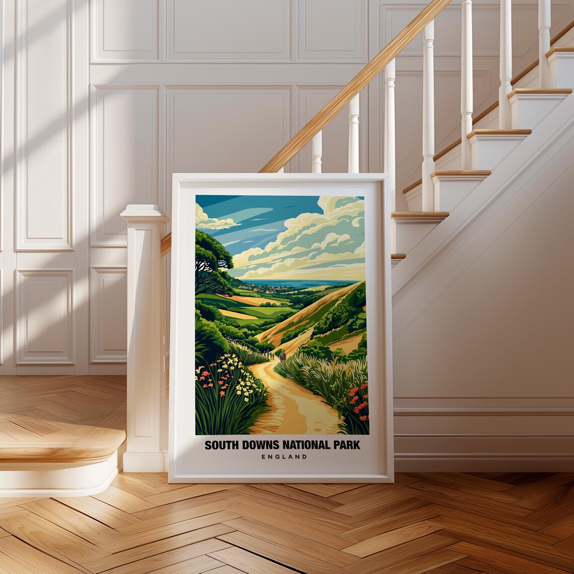 South Downs National Park, England Travel Poster