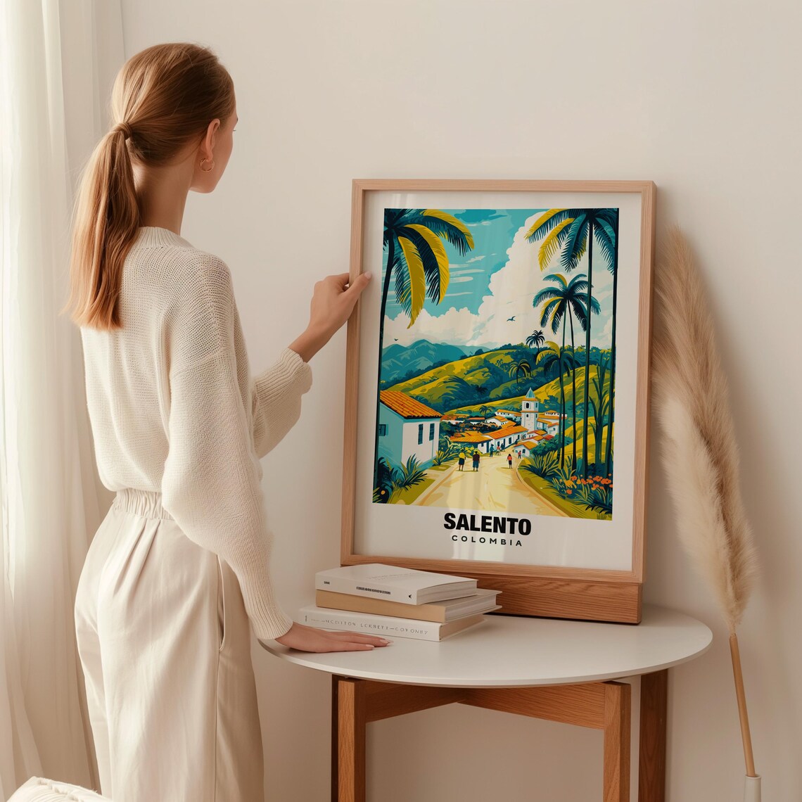 Salento Print Colombia Poster Salento Views Salento Coffee Salento Town Colombia Charm Salento Beauty Salento Heritage Salento Art - Image 2