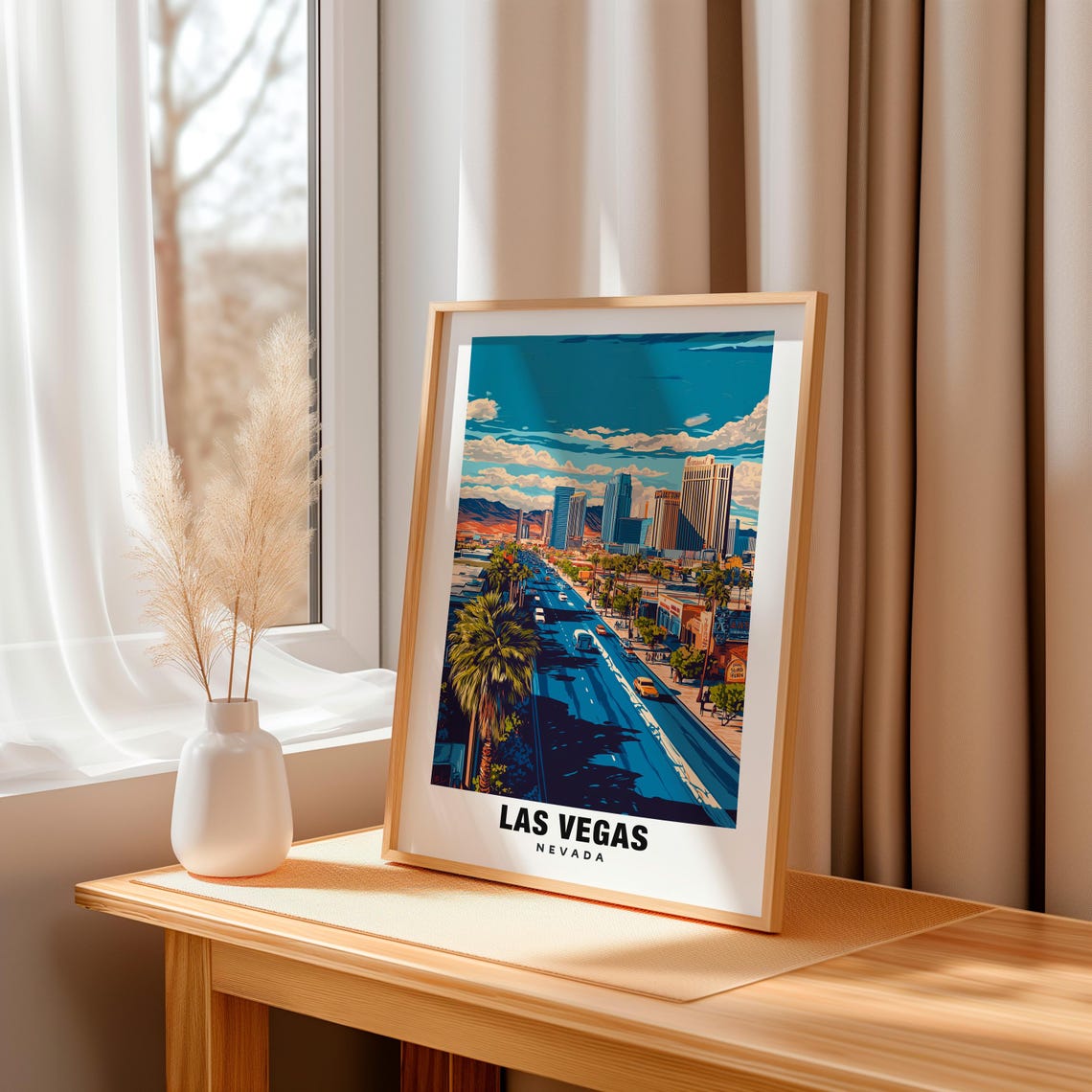 Las Vegas Print Usa Poster Las Vegas Views Las Vegas Strip Las Vegas City Usa Charm Las Vegas Beauty Las Vegas Heritage Las Vegas - Image 3
