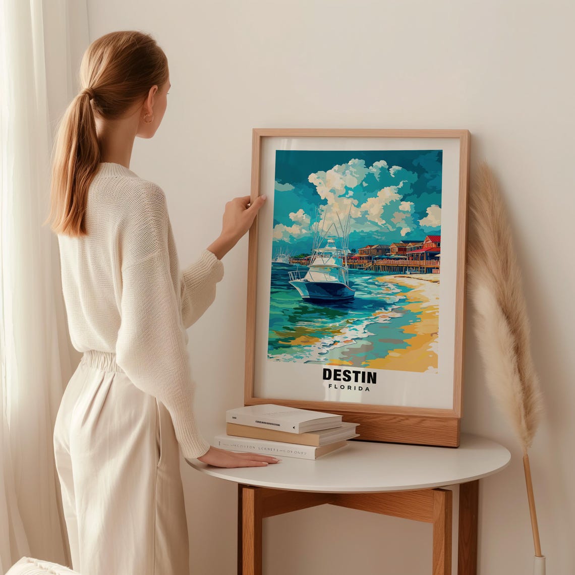 Destin Print Florida Poster Destin Views Destin Landmarks Destin City Florida Charm Destin Beauty Destin Art Destin Heritage - Image 2