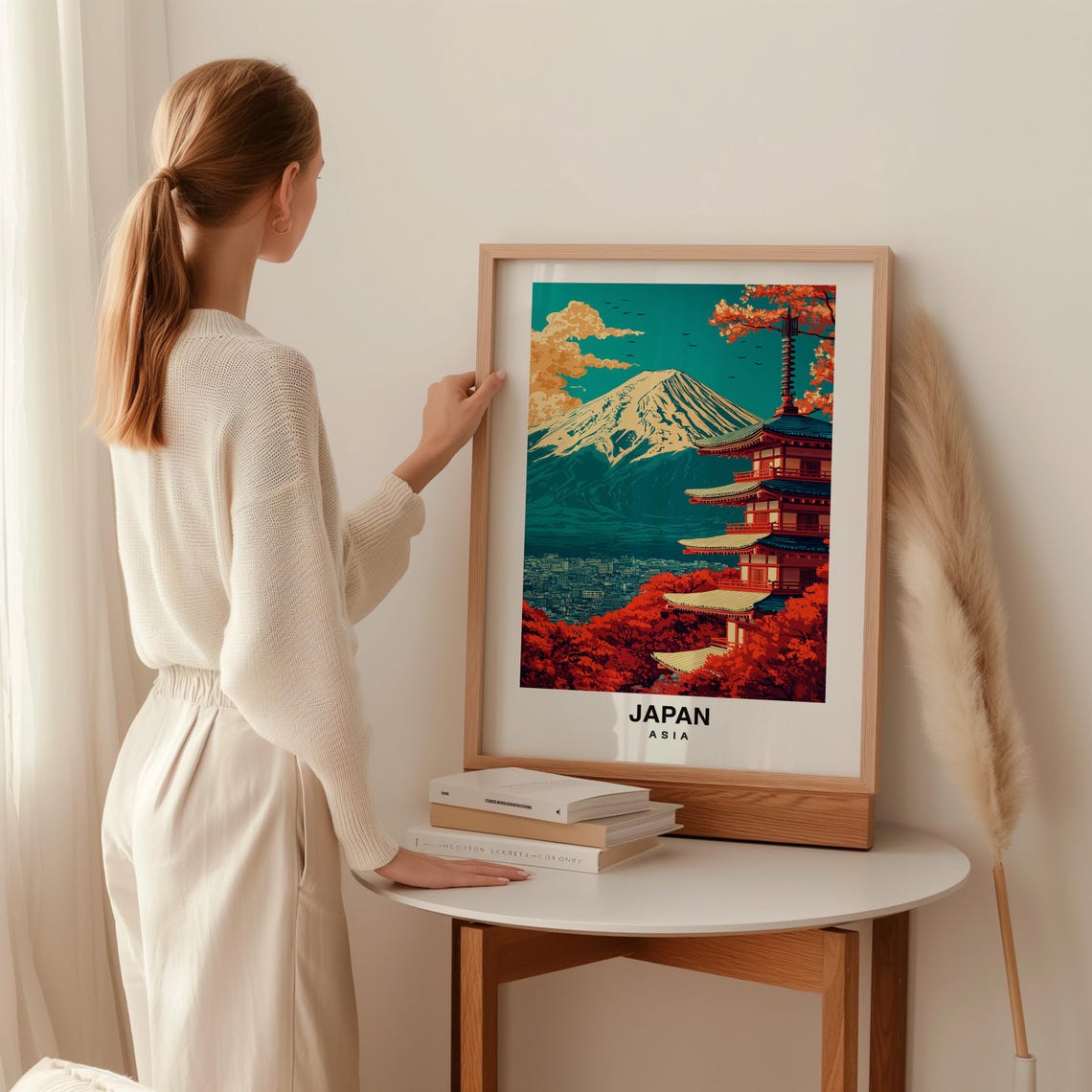 Japan Travel Print Japan Travel Gift City Poster Wedding Gift Birthday Present Asian Culture Japenese Art - Image 2