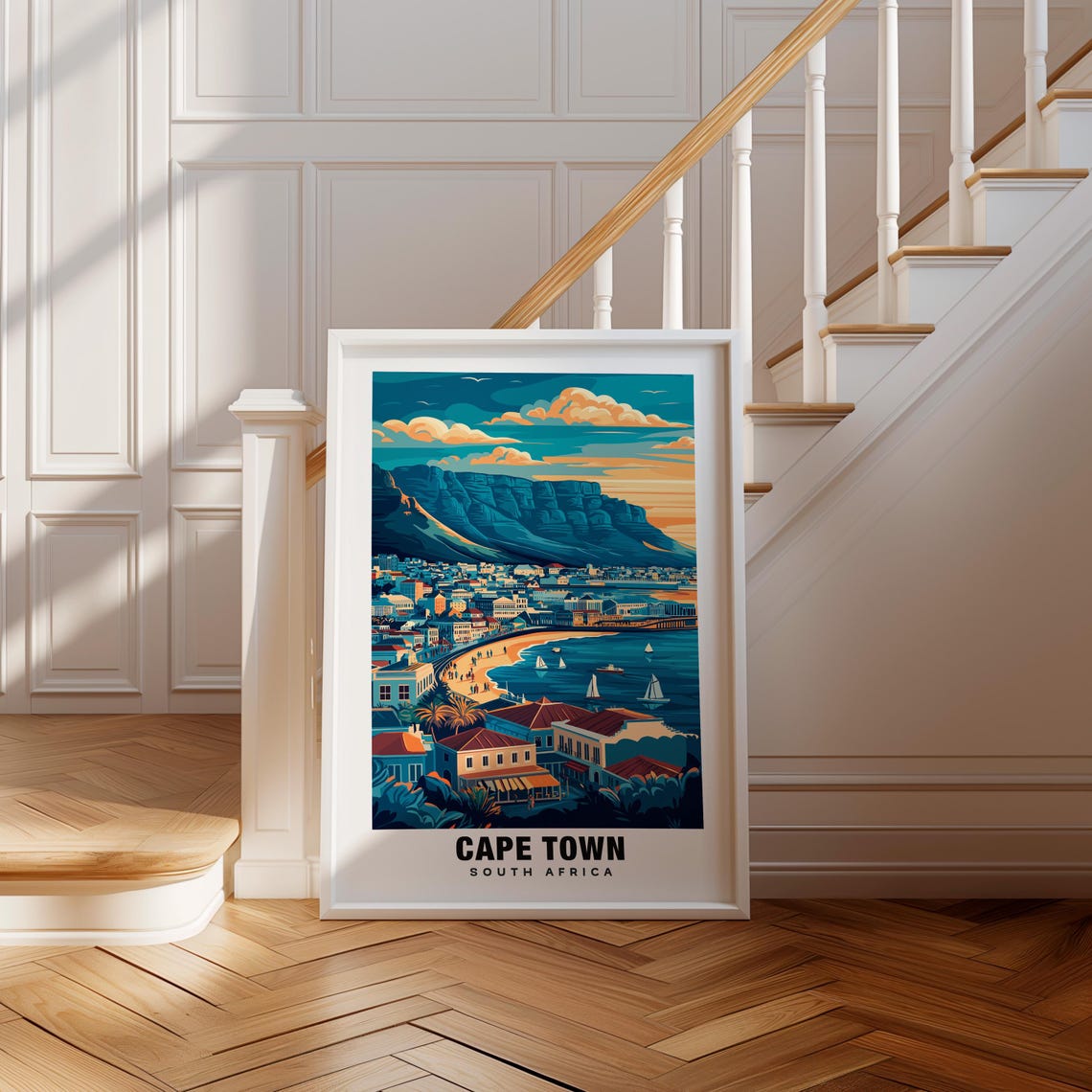 Cape Town Print South Africa Poster Cape Town Views Table Mountain Cape Town City South Africa Charm Cape Town Beauty Cape Town Art