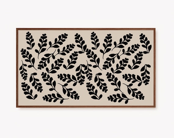 Matisse Abstract Flower Pattern, Mid-Century Art Print