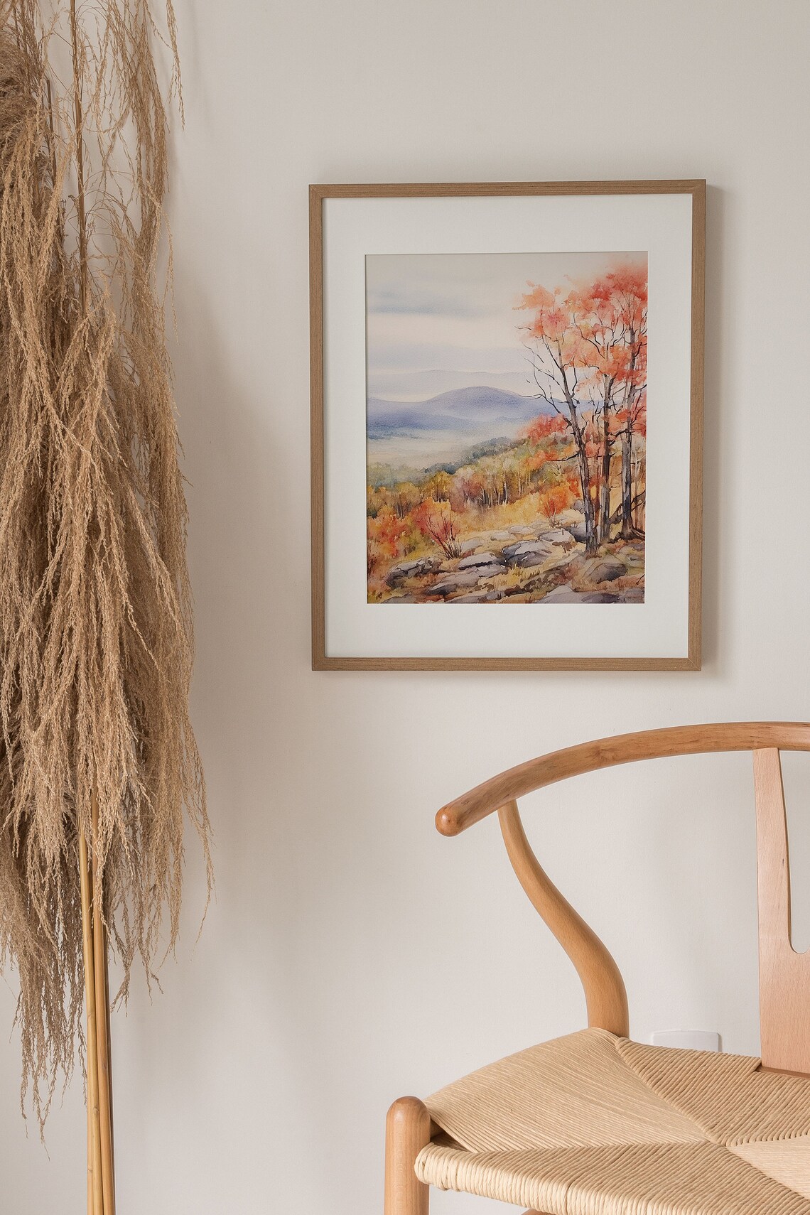 Shenandoah National Park Watercolor Art Print - Image 2
