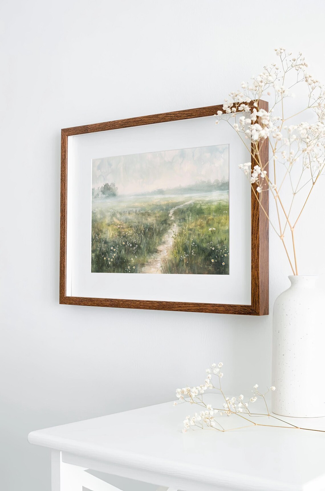 Lancaster County Pennsylvania Watercolor Art Print - Image 2
