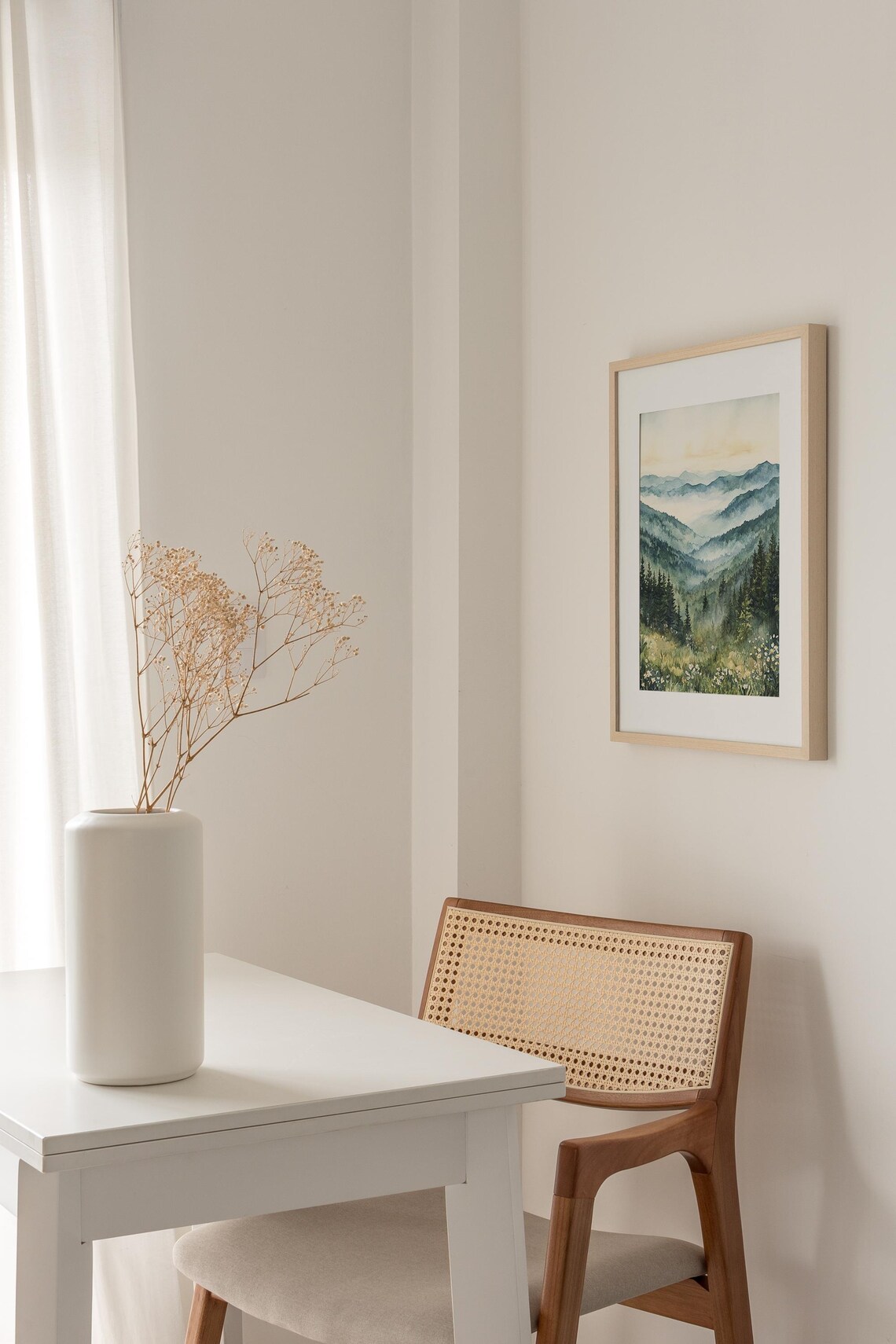 Blue Ridge Mountains North Carolina Wall Art Print - Image 2
