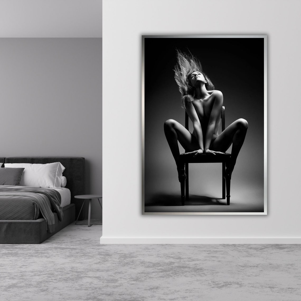 Nude Elegance Art Contemporary Wall Decor Figure Painting Modern Art Print Minimalist Nude Home Decor Gift - Image 3