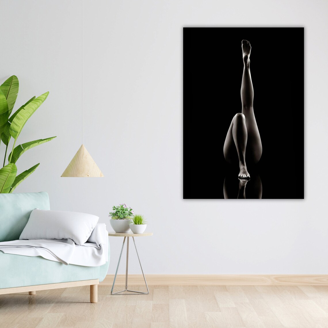 Sensuous Allure Abstract Contemporary Art Print - Image 4