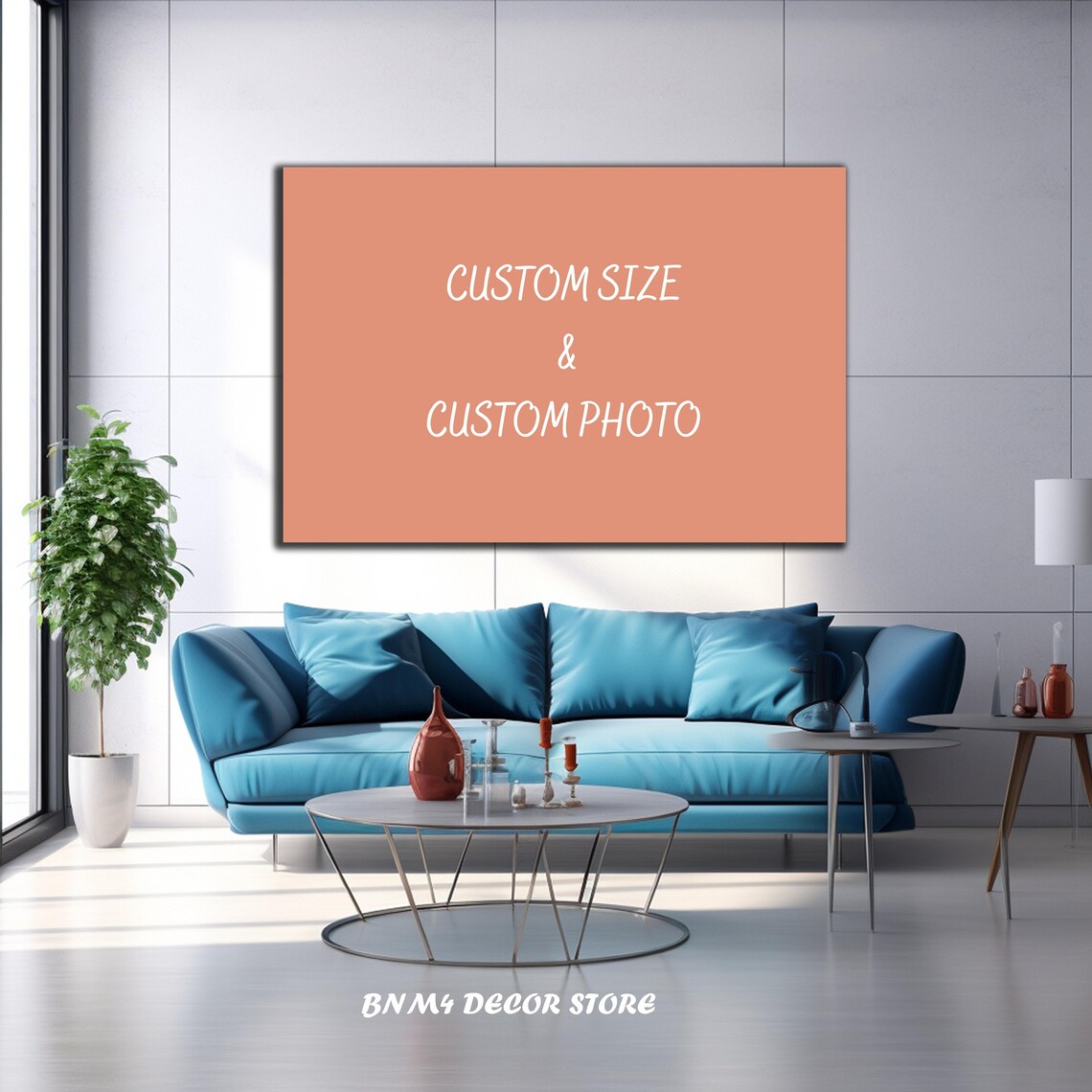 Custom Personalized Photo or Logo Wall Art Print