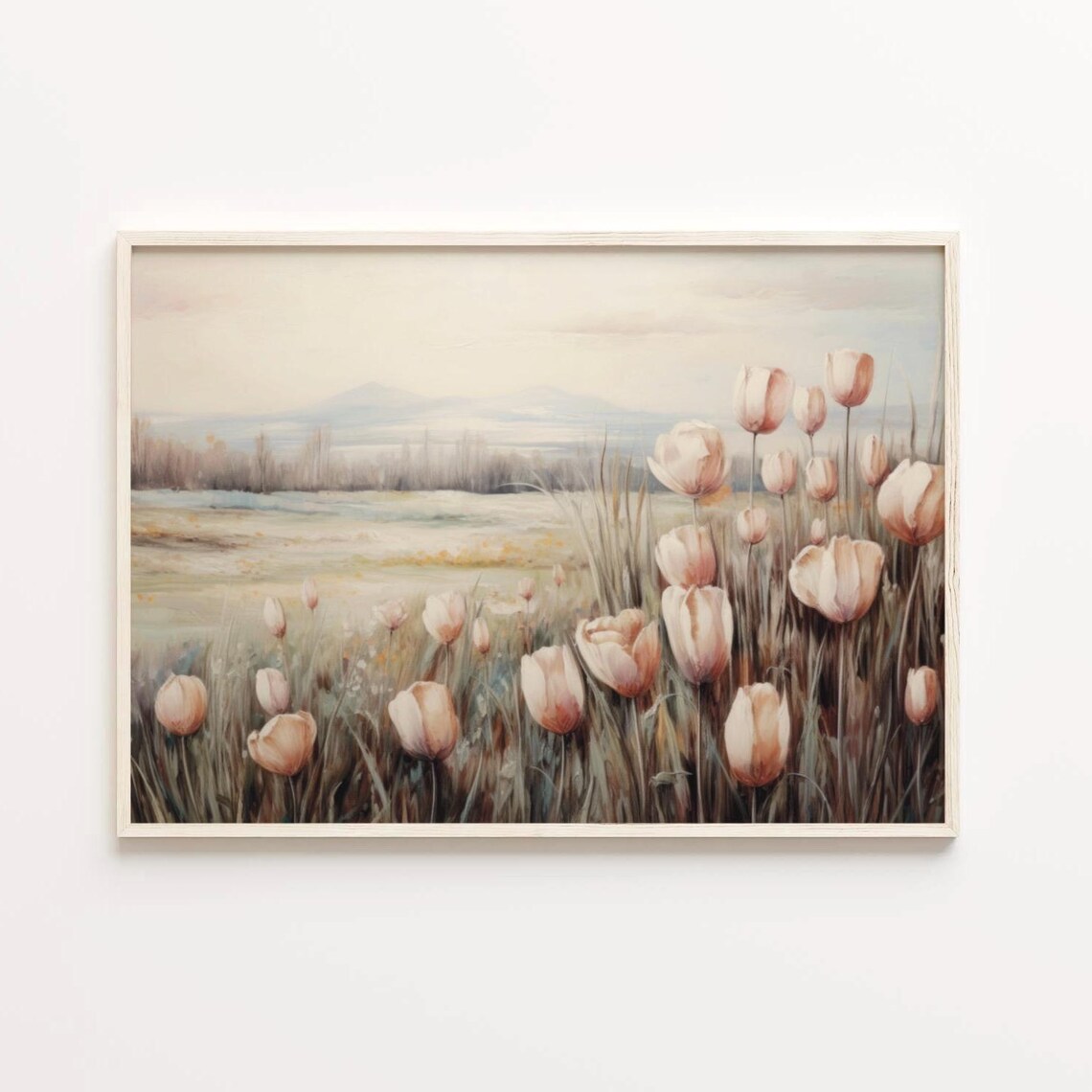 Vintage Tulip Print, Farmhouse Botanical Poster - Image 3
