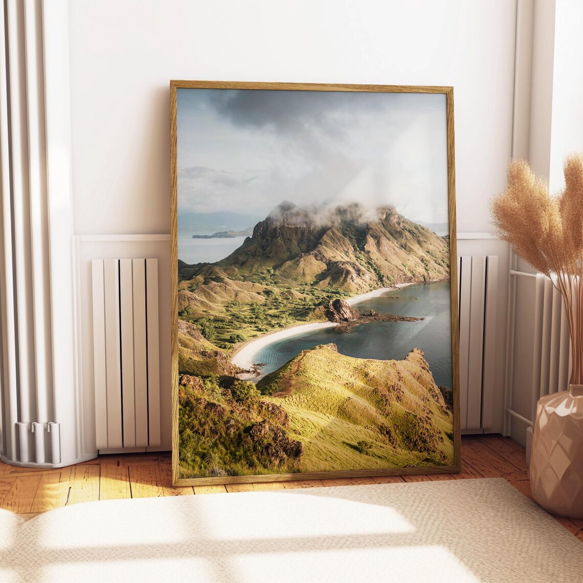 Padar Island Rugged Peaks And Curved Beaches Komodo Indonesia Poster - Image 4