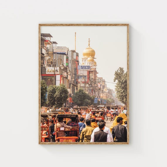 New Delhi Photography Print India Wall Art Golden Temple Print Wall Decor Print Art For Living Room Housewarming Gift For New Home