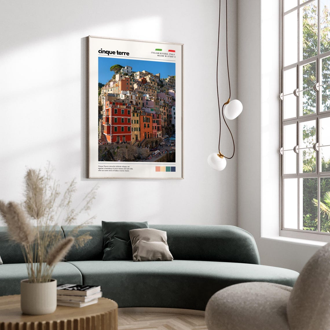 Cinque Terre Italian Riviera Colorful Cliffside Village Poster - Image 5