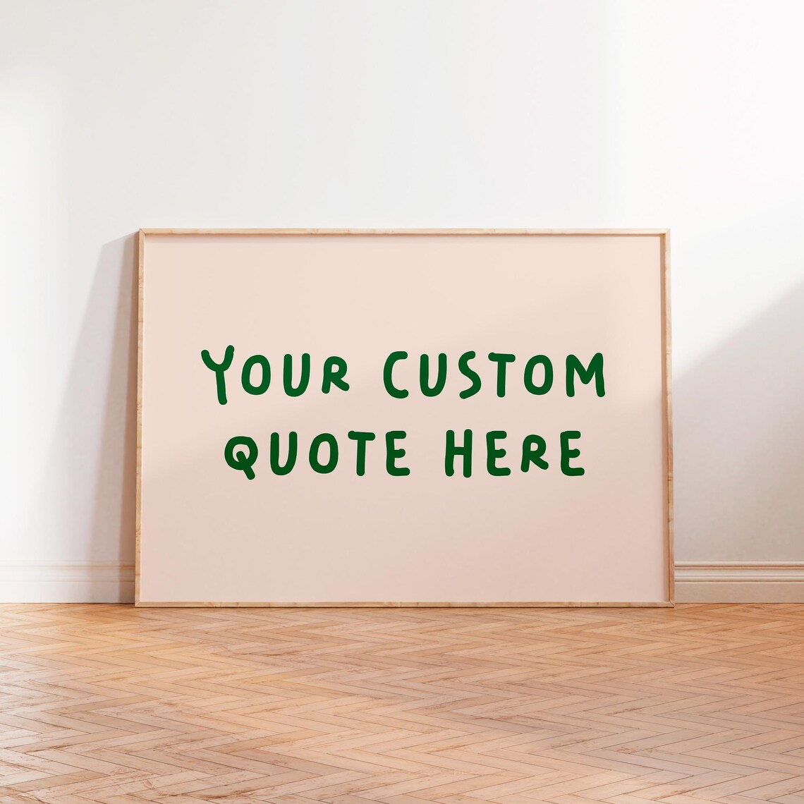 Custom Text Typography Print, Personal Wall Art - Image 2
