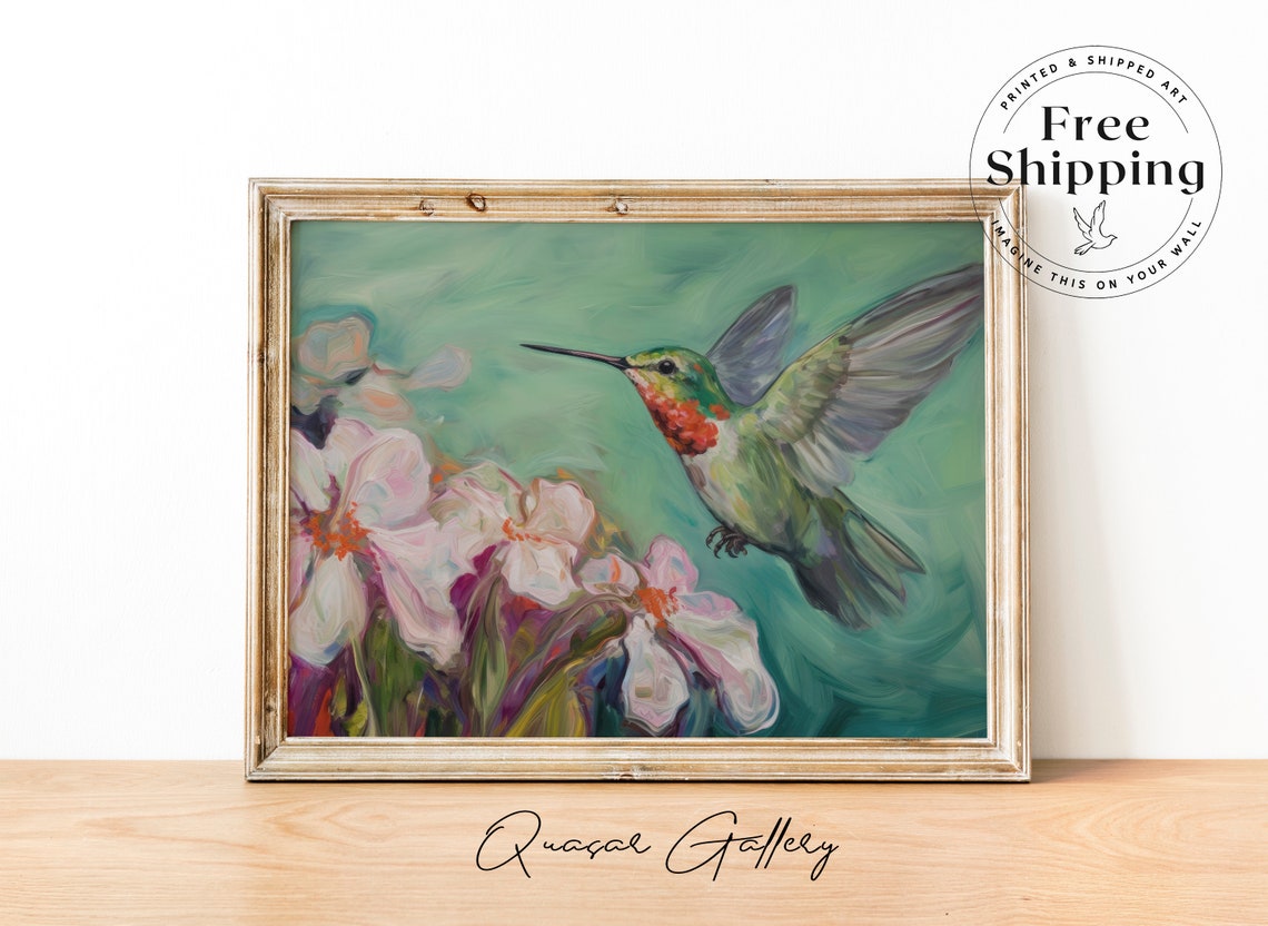 Hummingbird - Watercolor Art