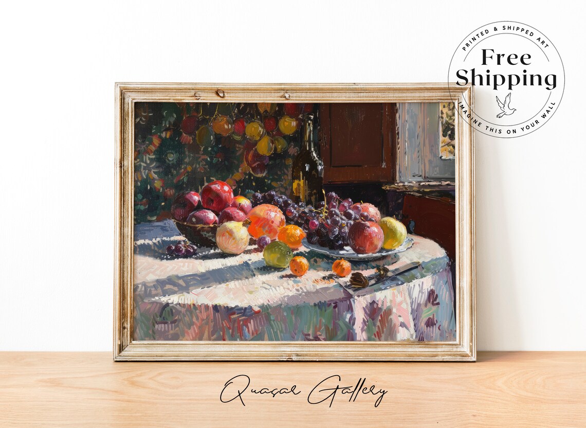 Cottagecore Kitchen Still Life, Vintage French Farmhouse