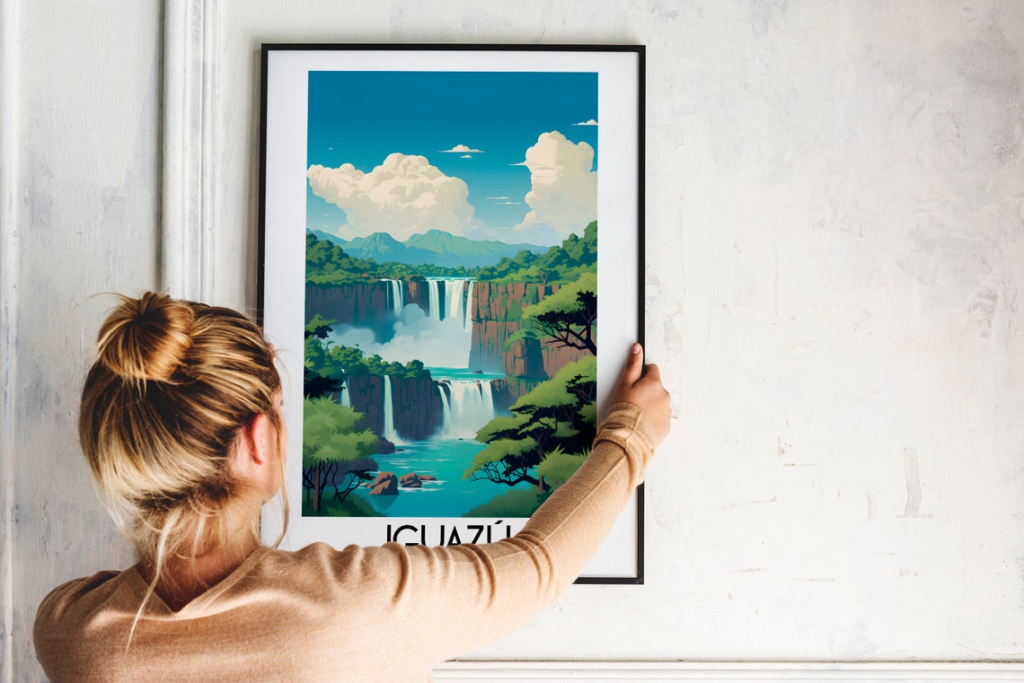 Iguazú National Park Argentina Brazil Waterfalls Jungle Poster - Image 2