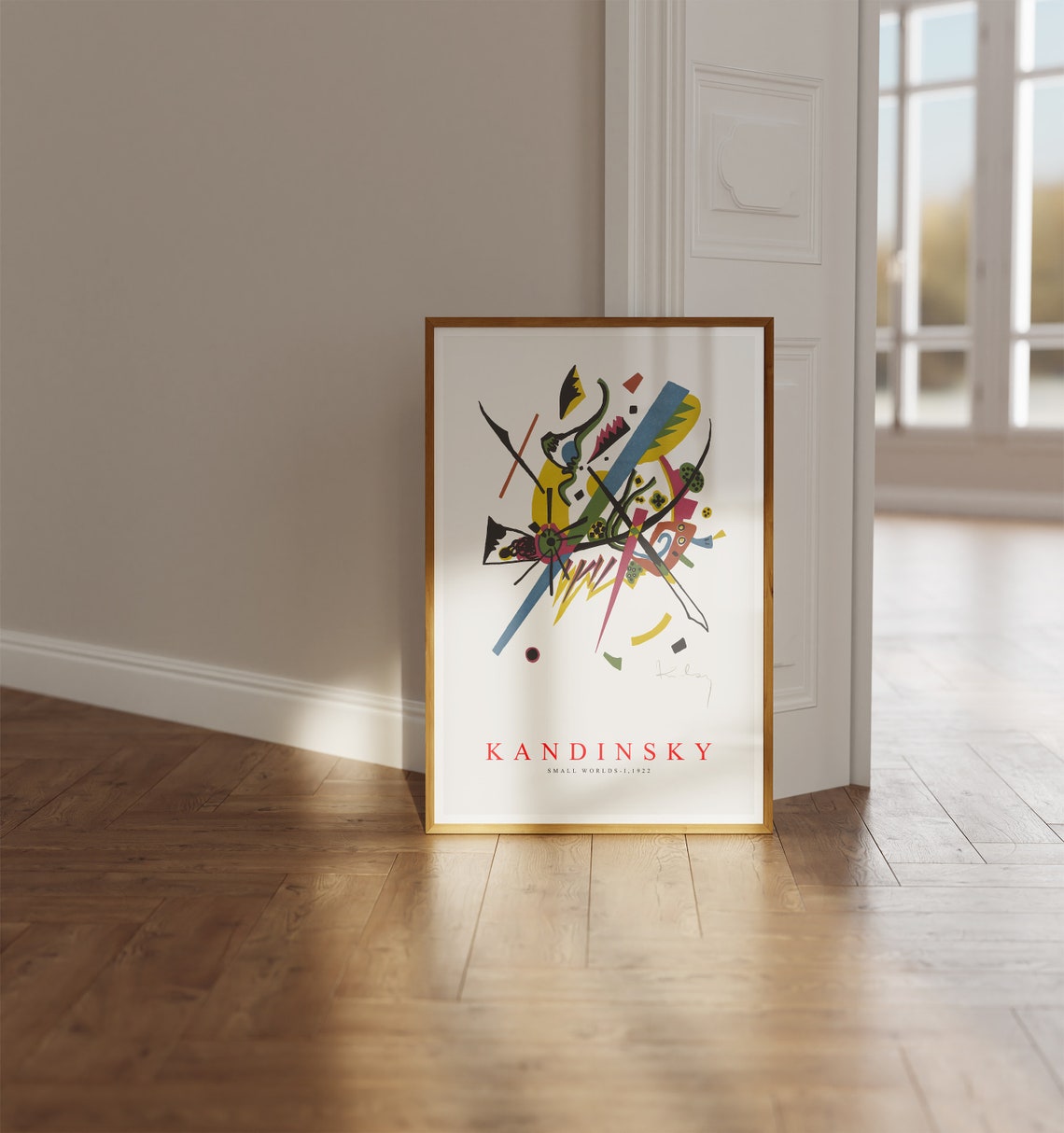 Wassily Kandinsky Small Worlds Poster Artwork Art Print Abstract Home Decor Print Minimalist Wall Art Gift - Image 4