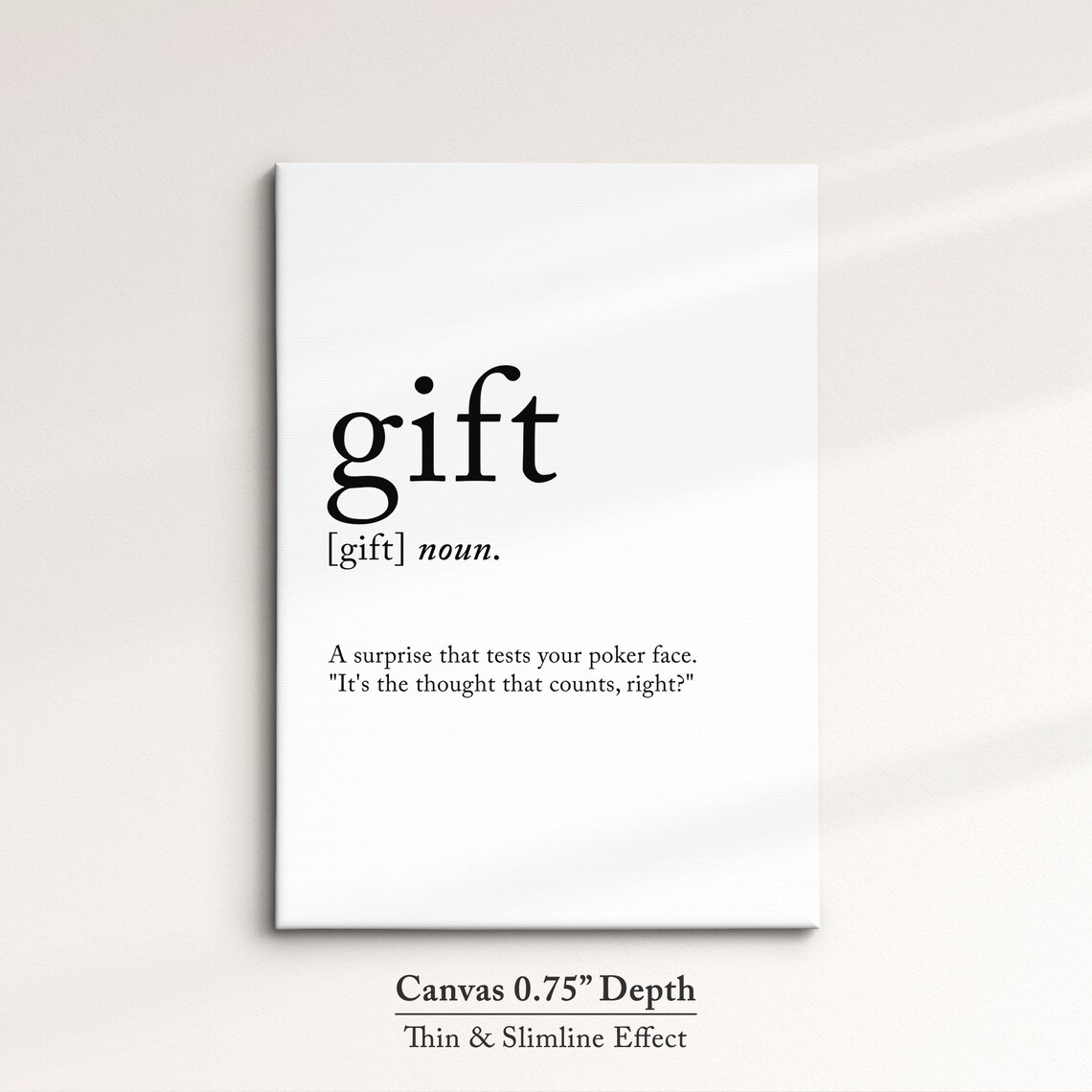 Gift Minimalist Definition Quote Word Art Framed Print Framed Female Wall Art Lady Poster Feminine Home Decor Gifts For Her - Image 3