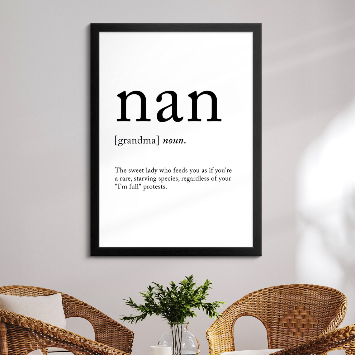 November Minimalist Definition Quote Word Art Framed Print Framed Female Wall Art Lady Poster Feminine Home Decor Gifts For Her - Image 8