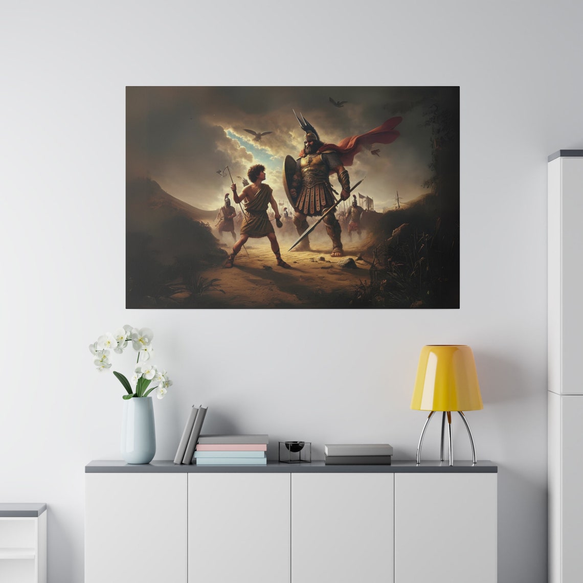David And Goliath, Christian Artwork - Image 2
