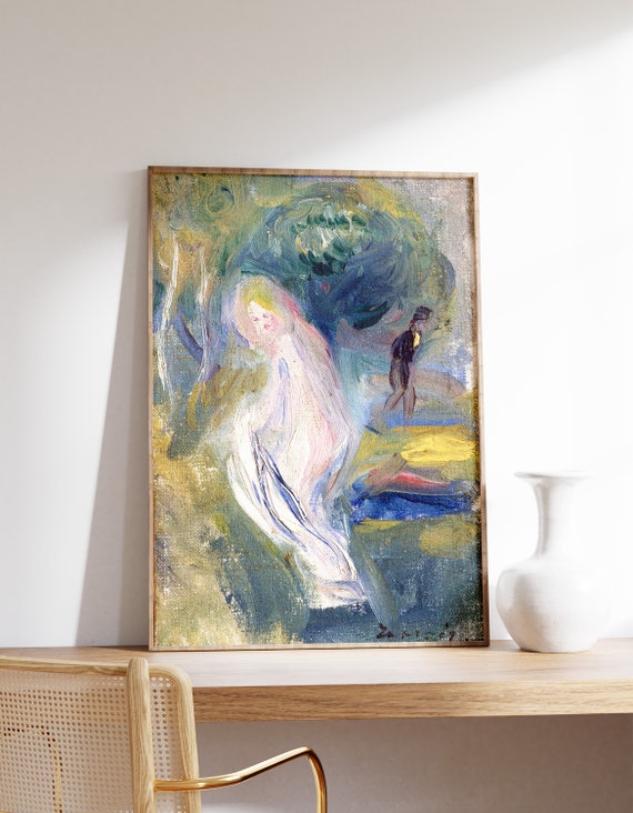 Pierreauguste Renoir Nude With Figure In Background
