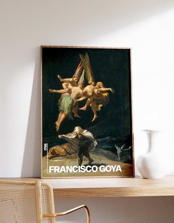 Francisco Goya Baroque Exhibition Poster, Vintage